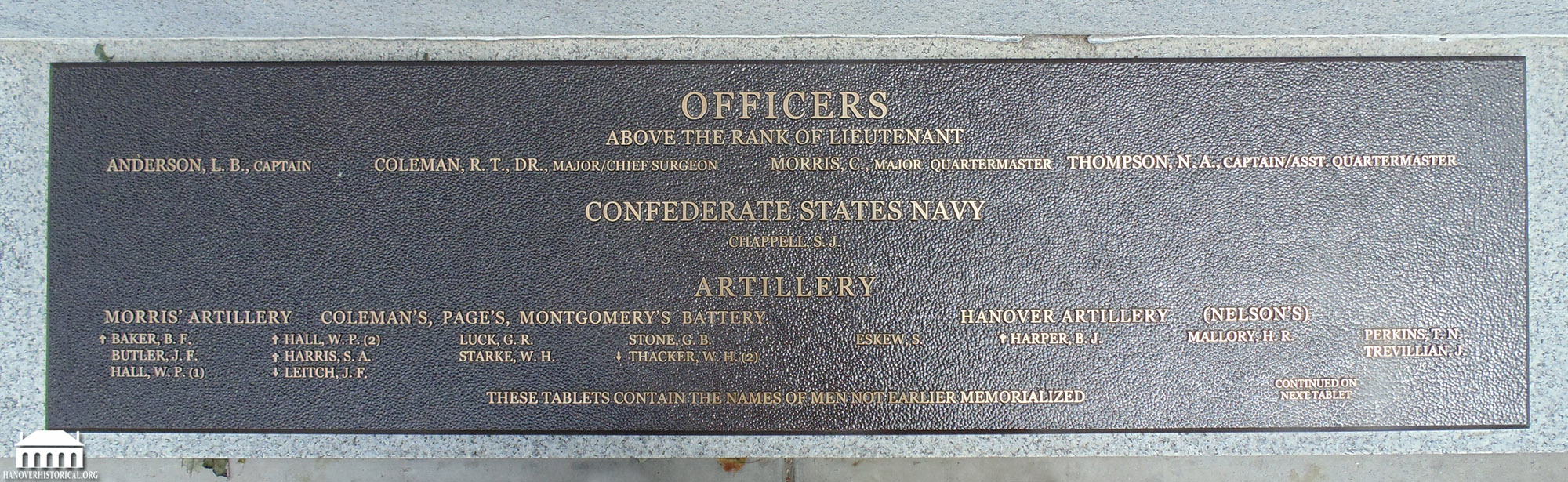 Hanover County Historical Society Recent Events